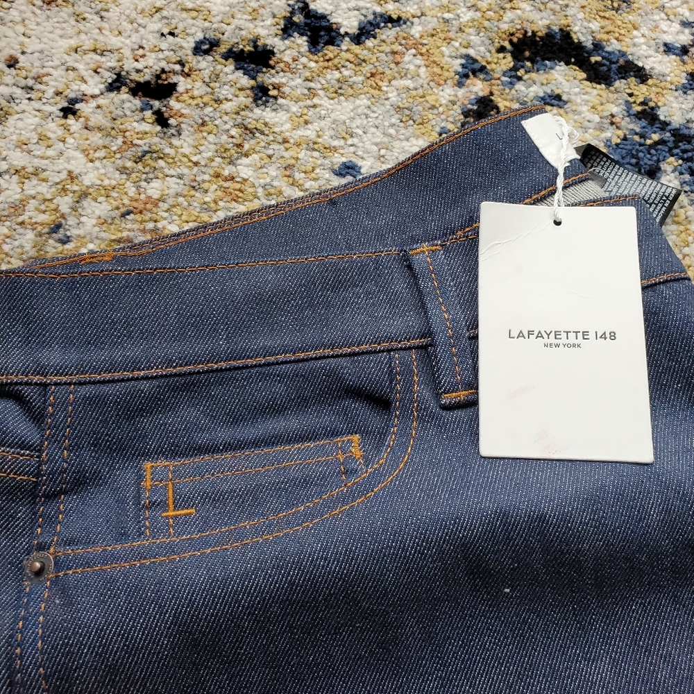 Lafayette 148 New York Boyfriend Jean - Picture 4 of 7
